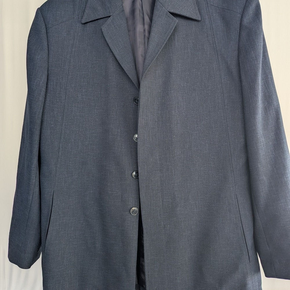 Men's Gray Performance Jacket - Picture 6 of 6